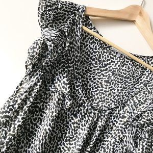 🔥Violet & Claire Leopard Print Blouse - XL